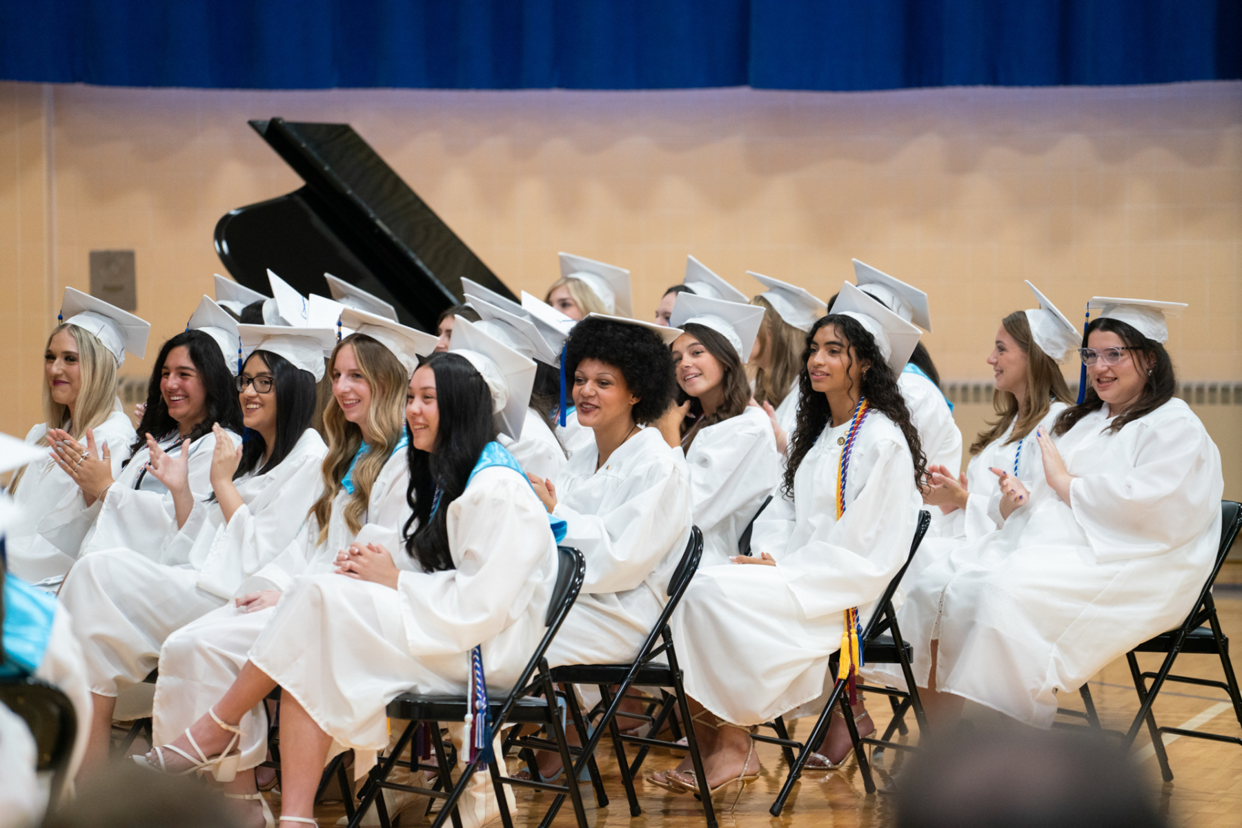 Rainy skies couldn’t dim Mary Help graduation smiles – The Beacon