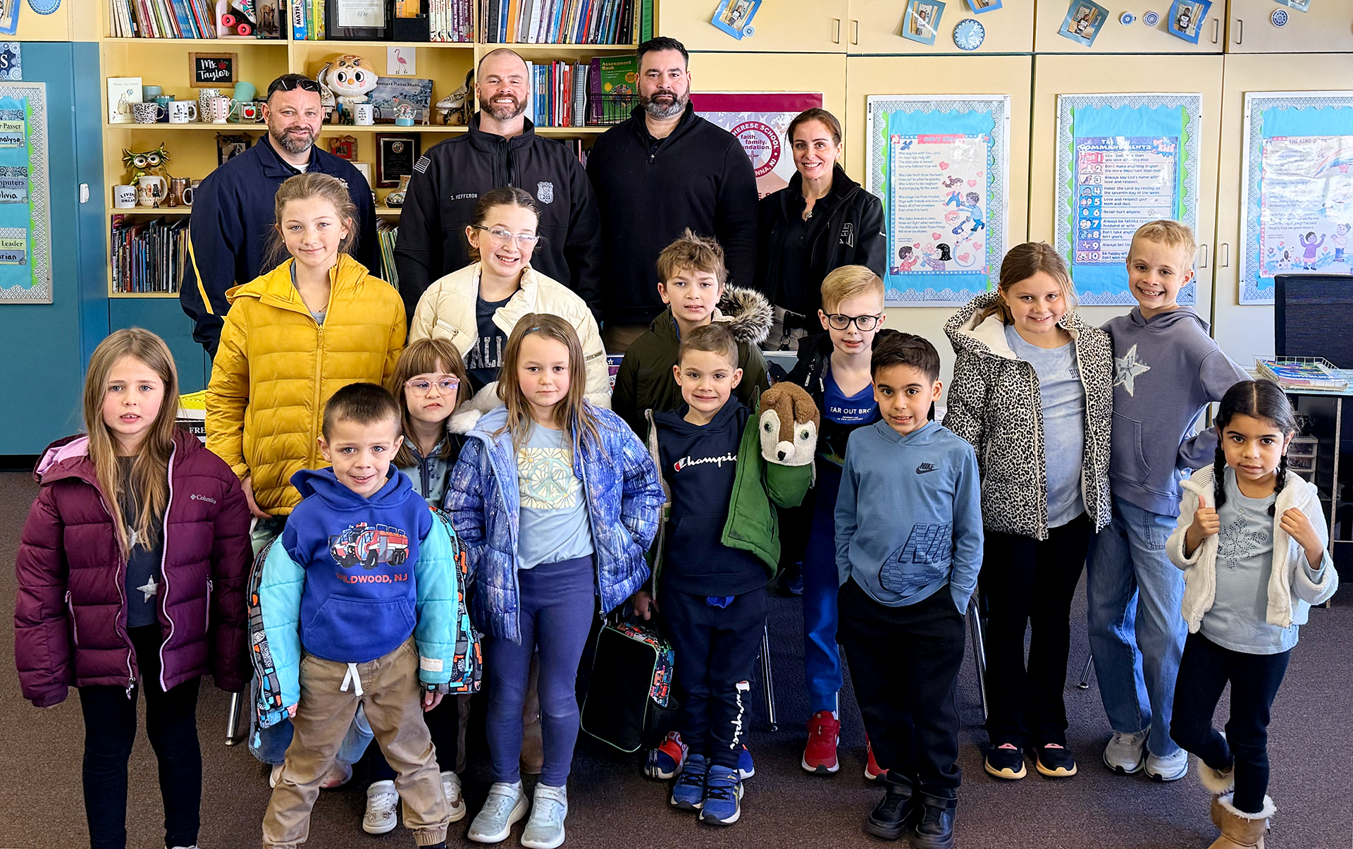 St. Therese School celebrates community service during Catholic Schools Week