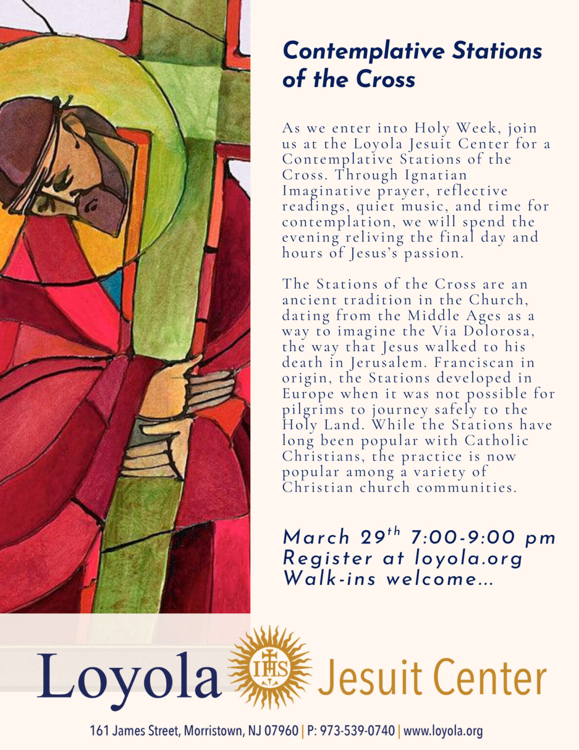 Contemplative Stations of the Cross with Bill Hobbs EdD - The Beacon