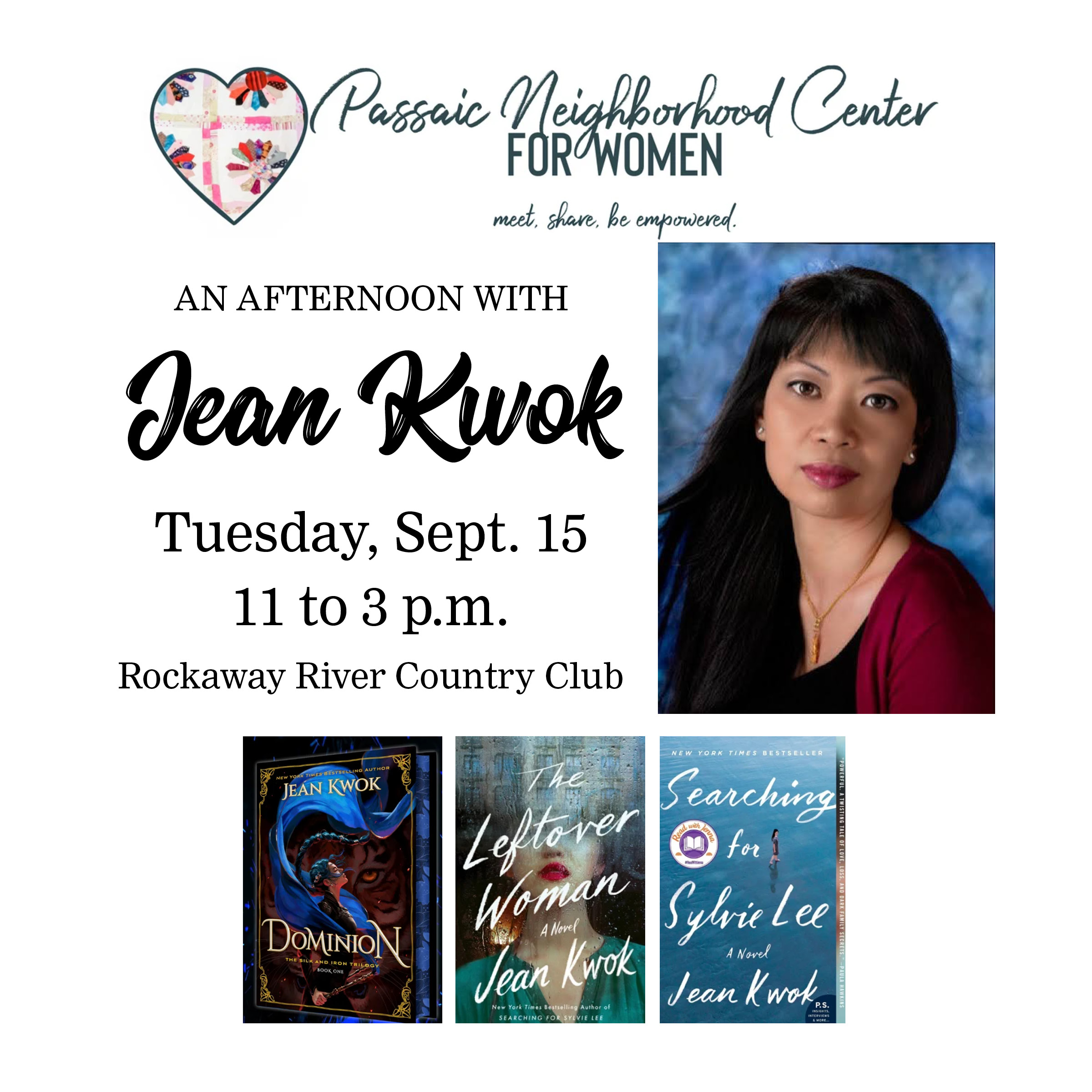 Passaic Neighborhood Center for Women Annual Author Luncheon